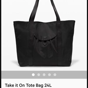 Take it all on Lulu toe bag